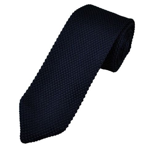 navy blue tie pointed end